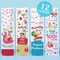 Big Dot of Happiness Tropical Christmas Wine Gift Bags, Funny Beach Santa Holiday Hostess Thank You Wine Bottle Gift Wrap, Holiday Paper Bags - 12 ct